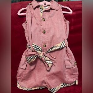 Burberry Infant Romper size 12M